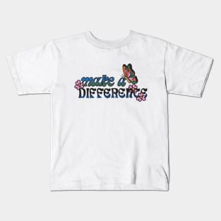 Make a Difference Kids T-Shirt